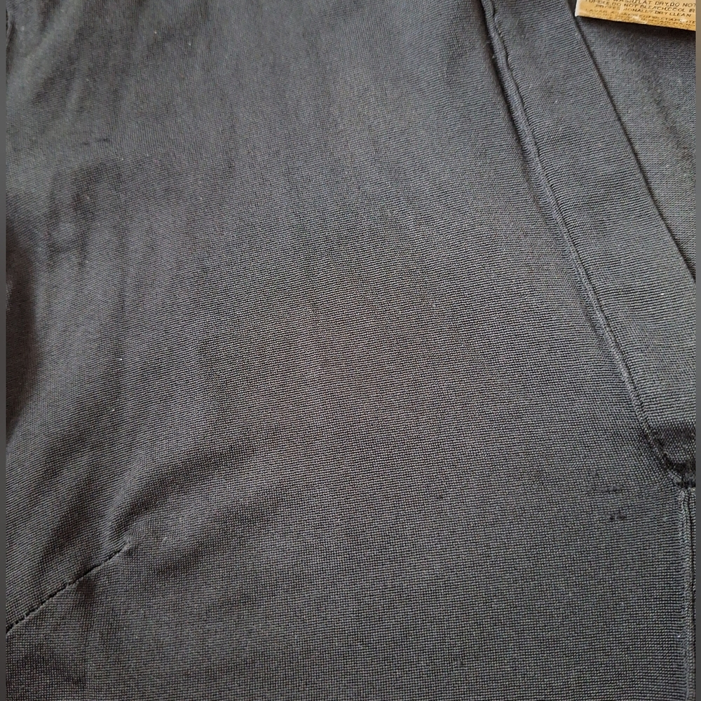 bebe 3/4 Sleeve Polo Top Johnny Collar Preppy Y2K Sexy Small - Picture 9 of 9